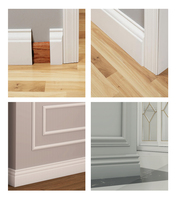 Plinthes en PS pour murs et sols, accessoires de revêtement, lignes de plinthe décoratives en mousse