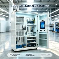 Armoire à outils intelligente, armoire de gestion des consommables et des équipements de protection du travail, armoire de prêt et de retour de matériel pour ateliers