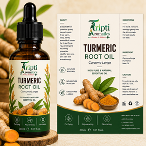 Natural Turmeric Root <b>Oil</b> Botanical Essential <b>Oil</b> for Hair <b>Oil</b> Blends Shampoo Conditioner Hair Masks Scalp Care Products Skin - Product Image 1