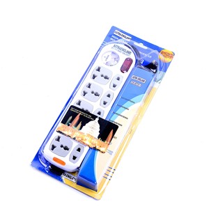 Đồng Hồ Đo Điện Áp Thương Hiệu Astra England, Dây Nguồn 5 Ổ Cắm Mở Rộng Kiểu Anh, Có Công Tắc Riêng - Product Image 5