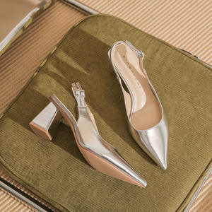 Zapatos de Tacón Alto Stiletto Antideslizantes y Sensuales para Mujer, Cómodos para Fiestas de Invierno, Uso Durante Todo el Año - Product Image 1