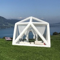 Tente gonflable triangulaire étanche à l'air, maison à bulles transparente, tente étoilée, villa de montagne, hôtel, camping en plein air, vente chaude