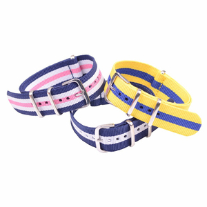 NL03 EACHE Mayorista Nato Nylon Correas de reloj 12 mm 14 mm 16 mm 18 mm 20 mm 22 mm 24 mm (Stock) Más colores <span class=keywords><strong>Correa</strong></span> de reloj d - Product Image 3