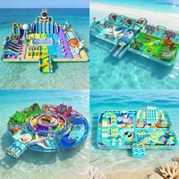 Castillo Inflable Water World, Tobogán Inflable Seco y Castillo Inflable Marino con Buen Precio