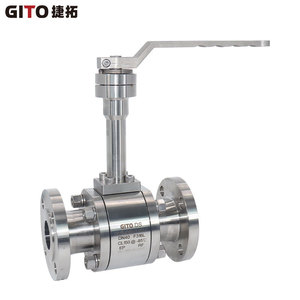 Vanne à boisseau sphérique haute performance CL300 en acier inoxydable pour GNL, à raccord à bride, pour le contrôle basse température et haute pression des milieux eau et gaz - Product Image 3