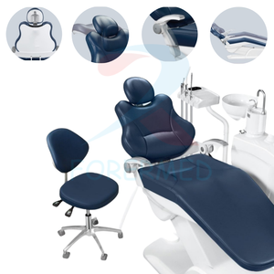 Hot Sale High Quality <strong>Dental</strong> Treatment <strong>Chair</strong> Touch Sreen Microfiber Leather Color Full Set Medical Equipment <strong>Dental</strong> <strong>Chair</strong> <strong>Unit</strong> - Product Image 5