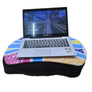可拆卸笔记本电脑桌，膝盖腿上的pvc便携式笔记本电脑托盘枕头