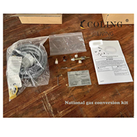 Tuyau de gaz naturel de 1/2 "avec raccord rapide Kit de conversion de gaz naturel pour gril à gaz Fire Pit Patio Heater