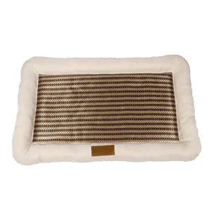 Custom Luxury Washable ECO Friendly Cool Fabric Dog Mat Removable Cushion Summer Cooling Soft Pet Bed Dog Bed