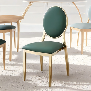 Hot bán giá rẻ Vàng Stackable thiết kế PU da Nhung Vòng trở lại sắt khách sạn ghế tiệc tổ chức sự kiện khách sạn ghế - Product Image 5