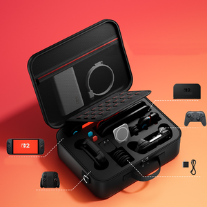 Nintendo <span class=keywords><strong>Switch</strong></span> 2 충격 방지 대용량 보관 가방 게임 액세서리 Switch2 휴대용 여행 파우치 휴대용 케이스 - Product Image 2