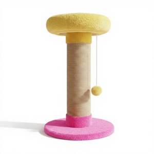 Amistar High Quality Sisal Safe Classic <b>Cat</b> <b>Scratching</b> <b>Post</b> 'Orange Peak' 70cm <b>for</b> <b>Cats</b> of All Breeds and Sizes - Product Image 1