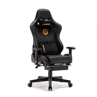 Oreiller Chaise De Jeu Ordinateur Silla Pc Gamer Cadeira Ergonomique Moderne Haut-parleurs Pliable Avec Repose-pieds