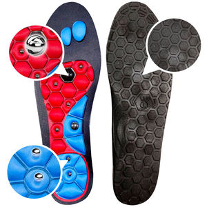 Soportes de Arco Ortopédicos Lavables y Cortables, Amortiguación Absorbente de Impactos, Terapia para los Pies, Alivio del Dolor, Masaje de Acupresión con Gel Magnético - Product Image 2