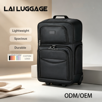 Valise de voyage professionnelle antivol en tissu Oxford avec fermeture éclair double couche anti-explosion et imperméable