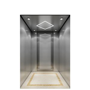 <span class=keywords><strong>Ascensor</strong></span> Compacto para Pasajeros en Edificios de Baja Altura, 450 kg, 1.0 m/s, 2 Paradas, Cabina de Acero Inoxidable 304, Estándar EN81, Modelo TKJ - Product Image 1