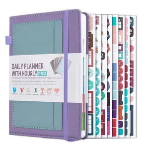 Ongedateerde Planner Journal Notebook Lederen Hardcover Met Verdelers Index 2024 Trends Producten A5 Notebook