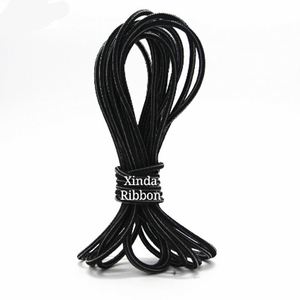 Cordon élastique en nylon tressé super doux Xinda 4mm 5mm, haute ténacité, écologique, pour vêtements, sacs, textiles de maison, chaussures, personnalisable - Product Image 1