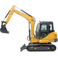 Penjualan Pabrik Asli Mini Excavator Xe55da Bekas Cina 5 Ton 5.5Ton 5t 5.5t Excavator Hidrolik Crawler Kecil Harga Murah