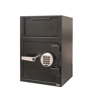 Factory sale Hotel electronic coin Safe Box Steel Deposit Safe Electronic Digital Lock Bank Drop Safe