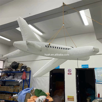 Modèle d'avion gonflable géant de la publicité