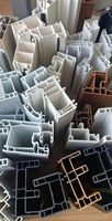 Fenêtres à battants en PVC à double vitrage, design moderne, insonorisées, étanches, pour la décoration intérieure, avec verre trempé, vente en gros