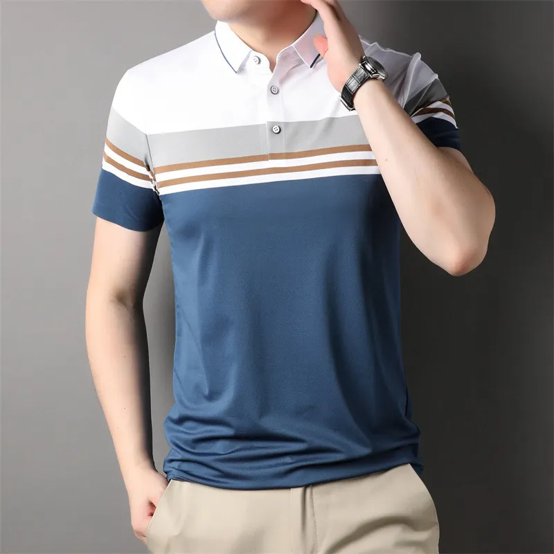 कस्टम प्रिंटिंग पॉलिएस्टर स्पैन्डेक्स वर्दी पहने उच्च गुणवत्ता वाले पुरुष पोलो शर्ट