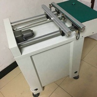 Convoyeur automatique pour circuits imprimés CMS avec moteur, conception à rail unique, poste de travail pour ligne de production CMS 220V, marque ZK