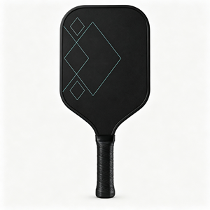 Pala de Pickleball con Forma Estándar, Sin Bordes, 40 Orificios, Agarre Antideslizante, Núcleo de Madera de Álamo Ligero de 16 mm, Plegable, Portátil, para Niños - Product Image 2