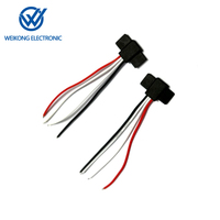 Connecteur électrique USB-C femelle Type-C pour couture, conducteur en cuivre, chauffage, courant nominal 16A/30A, basse tension 0,6 kV, câbles d'alimentation