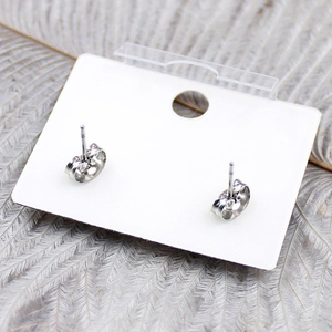 ERS310ST073 (1 Paio) Orecchini a Perno a Forma di Foglia di Cannabis Verde Glitterato Carino 420 Gioielli da Donna per Fidanzamento - Product Image 4