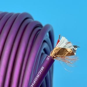 สายไมโครโฟน 96P 2 แกน หุ้มฉนวน PVC สำหรับลำโพง ใช้สายทองแดงสีม่วง 2x16x0.10 ม้วน 90 เมตร - Product Image 3