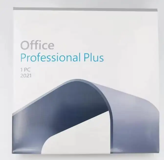 ซอฟต์แวร์ Office 2021 Professional Plus ครบชุดพร้อมคีย์เข้าเล่ม DVD สําหรับการเปิดใช้งานออนไลน์