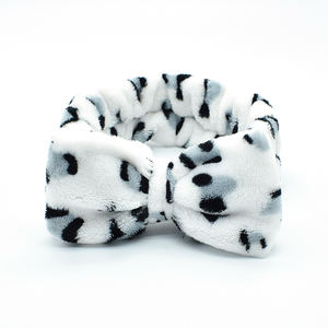 Nouveaux accessoires pour cheveux SongMay, <span class=keywords><strong>turban</strong></span> en polaire douce, nœud papillon, bandeaux pour le maquillage, bandeau de <span class=keywords><strong>bain</strong></span> pour femmes, cosmétique et spa facial - Product Image 6