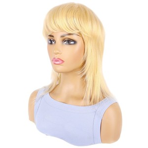 Peluca rubia con corte pixie para mujer, elegante y de <span class=keywords><strong>pelo</strong></span> <span class=keywords><strong>corto</strong></span> - Product Image 4