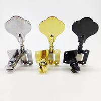 Wholesale Gold Open End Rosewood Tuning Pegs 4 String for Jazz Electric Bass Guitar Replacement Accessories