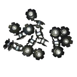 Centro de dirección Guanglu para bicicleta de montaña, 26.51mm, acero negro, ventilado, alta resistencia - Product Image 2