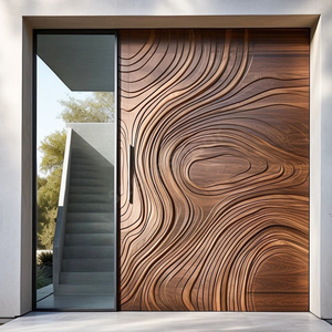 Porte d'<span class=keywords><strong>entrée</strong></span> de sécurité en aluminium robuste, antivol, design moderne, verrouillage multipoints, isolation phonique et thermique, <span class=keywords><strong>entrée</strong></span> principale - Product Image 3