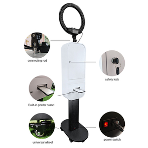 Kiosque <span class=keywords><strong>photo</strong></span> personnalisé avec logo, compatible iPad et appareil <span class=keywords><strong>photo</strong></span> reflex numérique, avec emplacement pour imprimante, pour les entreprises de location d'événements - Product Image 6