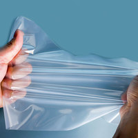 Sacs en plastique transparents refermables avec fermeture éclair, sacs à fermeture hermétique, sacs à fermeture à glissière transparents