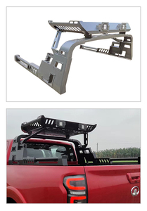 Barra antivuelco deportiva Premium con cesta de portaequipajes para Toyota Tacoma doble cabina todas las camas 2015-2023 - Product Image 6