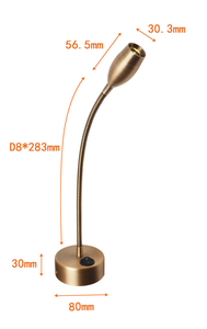 <span class=keywords><strong>Lampe</strong></span> murale moderne en bronze antique rouge mat pour chambre d'hôtel <span class=keywords><strong>Lampe</strong></span> <span class=keywords><strong>de</strong></span> lecture Tube <span class=keywords><strong>de</strong></span> serpent <span class=keywords><strong>Lampe</strong></span> à col d'oie Style américain moderne - Product Image 6