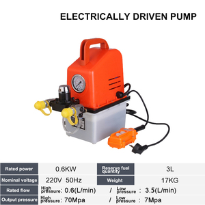 Pompe hydraulique électrique industrielle robuste 70 MPa, station hydraulique à circuit simple/double 220 V/380 V avec moteur en cuivre stable - Product Image 4