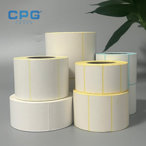 ฉลากความร้อนสำหรับจัดส่งพัสดุ ขนาด 4x6 40x20 มม. 50x30 มม. ฉลากกาวร้อนสำหรับจัดส่งและสติกเกอร์ติดกล่อง - Product Image 1