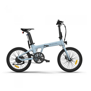 Bicicleta eléctrica plegable <span class=keywords><strong>A20</strong></span> Endurance <span class=keywords><strong>ADO</strong></span> de 350W con batería de 10.4 Ah, color azul - Product Image 4