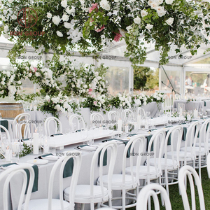 Sillas Modernas <span class=keywords><strong>de</strong></span> Madera Curvada Blancas para Bodas, Eventos, Banquetes y Fiestas, para Uso en Interiores y Exteriores, Muebles para Hoteles - Product Image 2