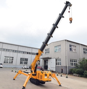 Điện <span class=keywords><strong>4t</strong></span> 5 tấn Spider <span class=keywords><strong>Crane</strong></span> 16M <span class=keywords><strong>Mini</strong></span> Di động theo dõi <span class=keywords><strong>Crane</strong></span> Spider kran với Fly JIB - Product Image 2