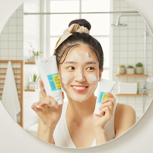 Para COSRX Alta calidad Bajo pH Good Morning Gel Cleanser 150mL Paquete doble Excelente para el cuidado facial - Product Image 3