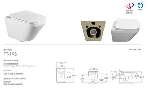 Kenya Moderne <span class=keywords><strong>WC</strong></span> Sanitaire Réservoir Dissimulé Double <span class=keywords><strong>Chasse</strong></span> Accrocher Toilette Suspendue Murale Sans Monture En Céramique Accrocher Toilettes Sans Réservoir - Product Image 3