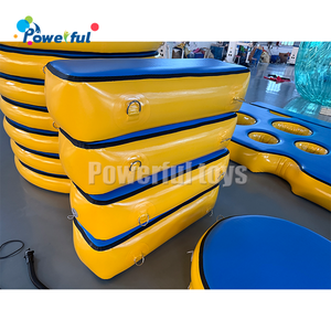 Piste d'air en PVC commerciale pour <span class=keywords><strong>Ninja</strong></span> Warrior Gym Training Crawl Bridge <span class=keywords><strong>Parcours</strong></span> d'obstacles gonflable pour parcs d'aventure garderies - Product Image 5